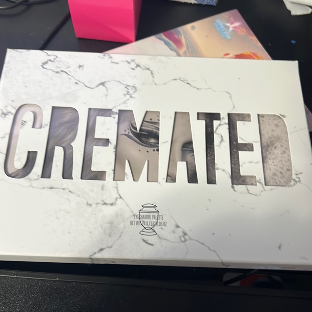 Jeffree star cosmetics, cremated eyeshadow palette